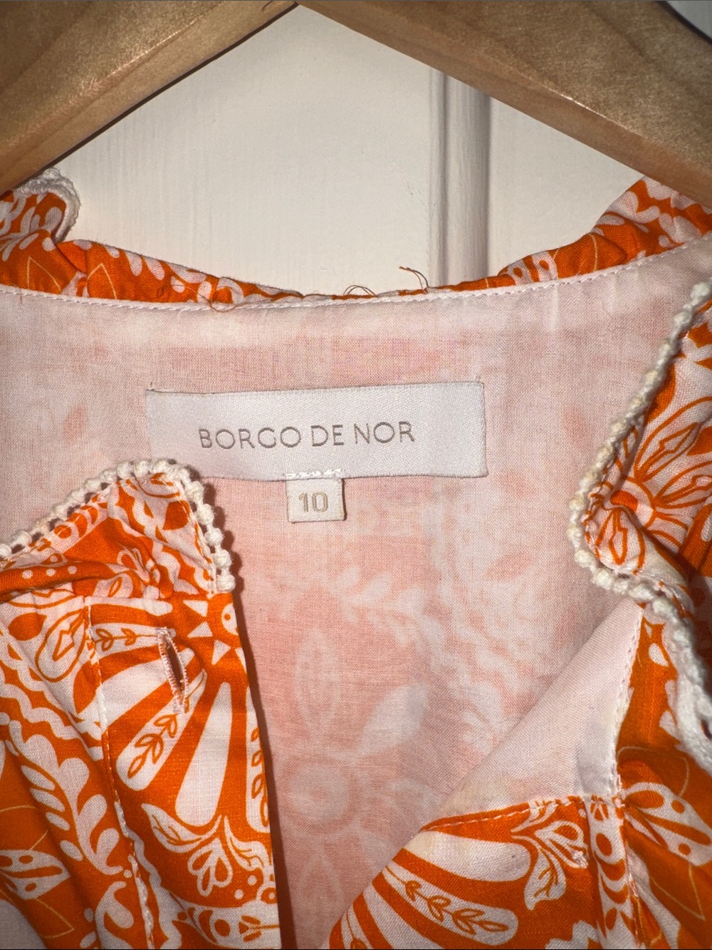 Borgo de Not Palmero Maxi Dress with Tie Waist - Picture 2 of 4
